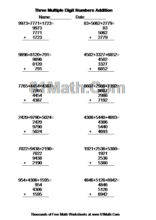 three-multiple-digit-numbers-addition-create-your-own-math-worksheets